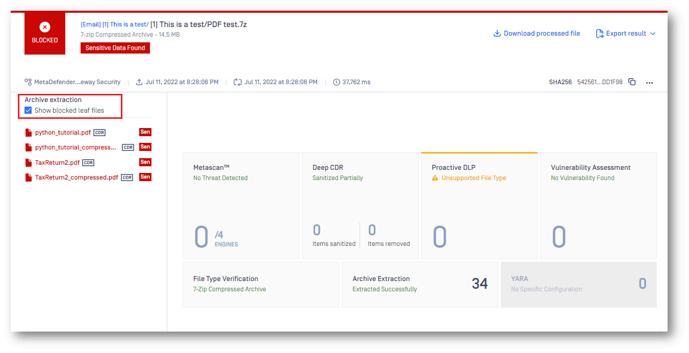 MetaDefender Core v5.2.0 Release