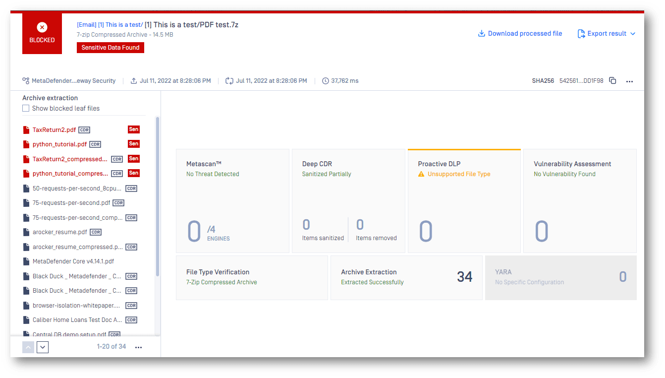 MetaDefender Core v5.2.0 Release