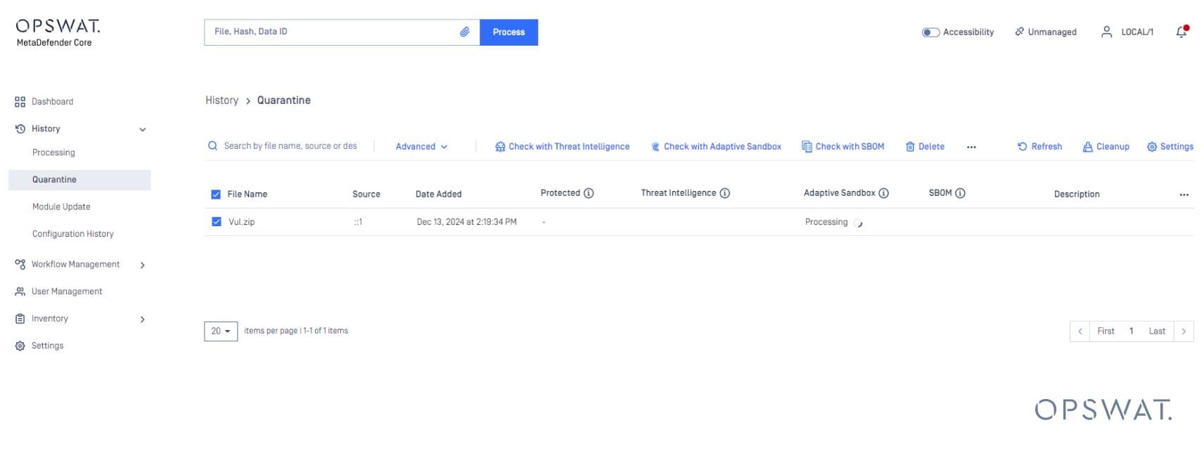 MetaDefender Core™ v5.13.0: Dukungan Sistem Operasi Baru, Wawasan yang Dapat Ditindaklanjuti, dan Keamanan Data yang Ditingkatkan