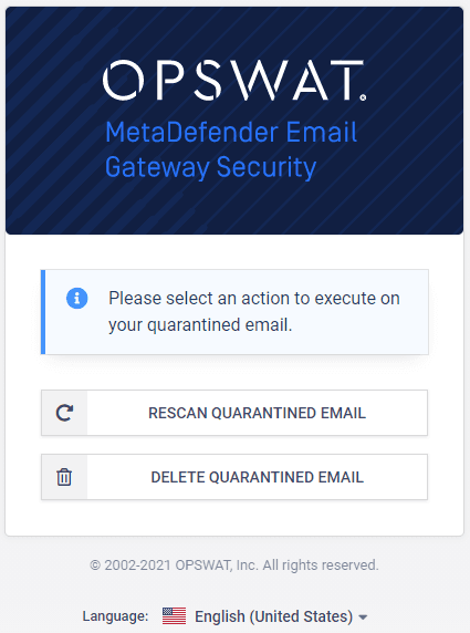 MetaDefender Email Security v5.3.0 Release Notes