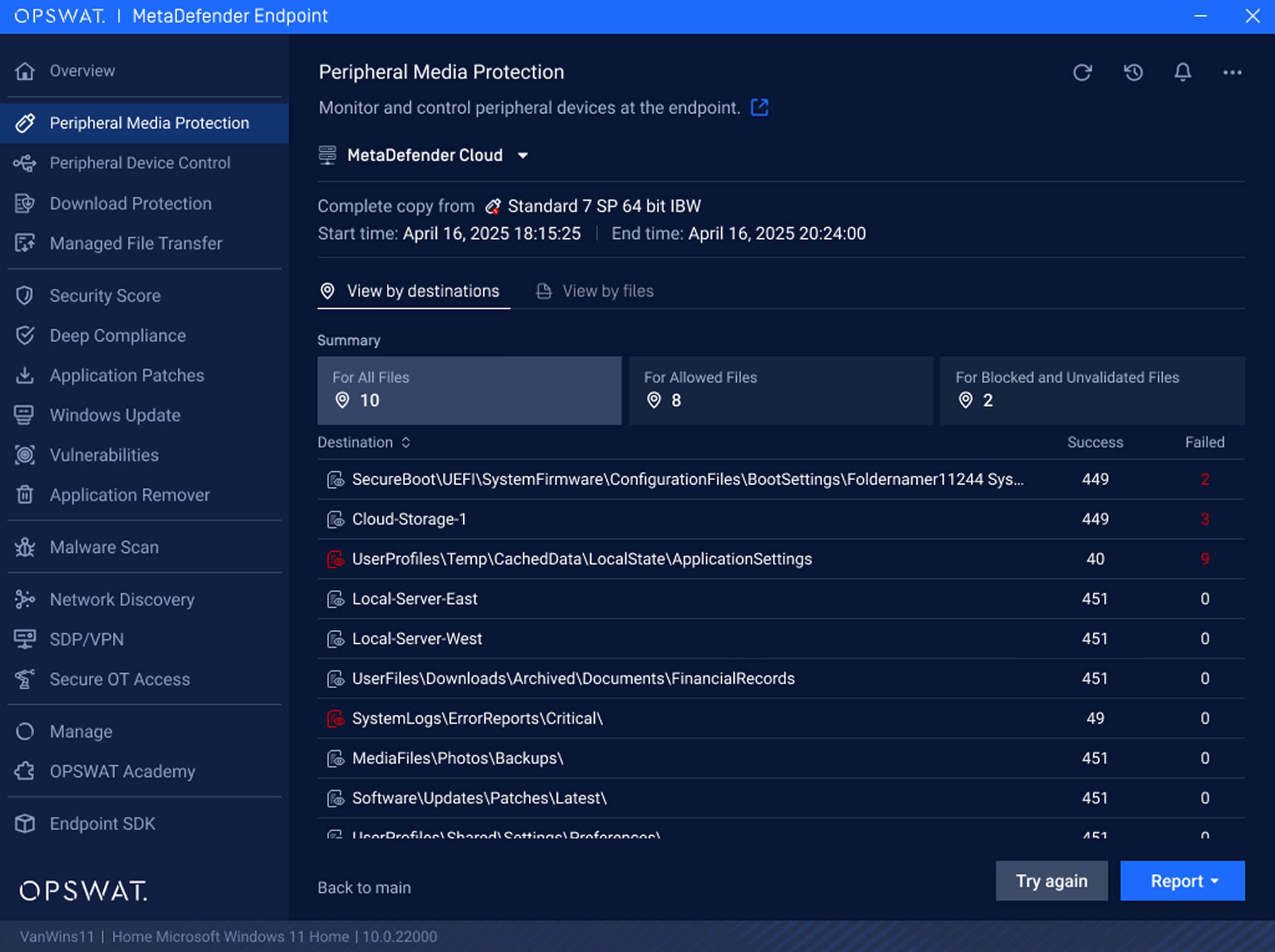 MetaDefender Endpoint™ v7.6.2511
